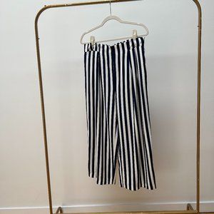 Blue and white Striped Zara Pants - Size L